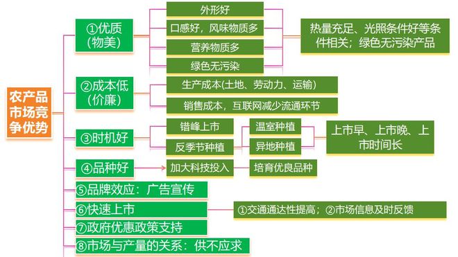 二轮微专题22 市场竞争力J9九游会2025高考地理
